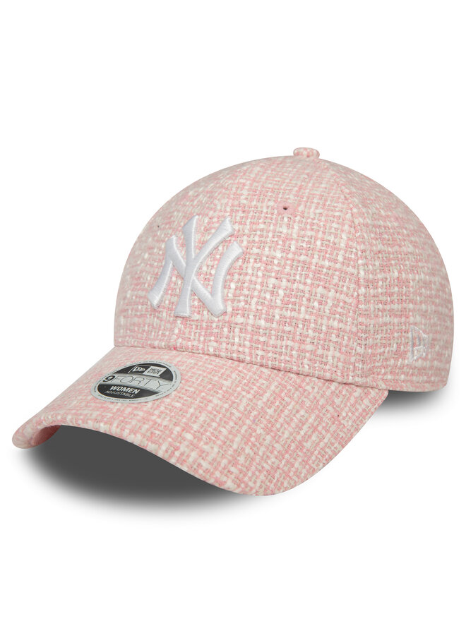 New Era Шапка с козирка New Era Wmns Summer Tweed Nyy 60434980 Розов