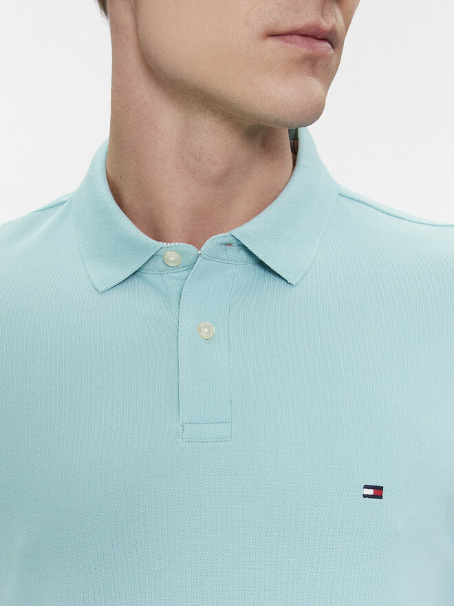Tommy Hilfiger Tommy Hilfiger Поло 1985 MW0MW17770 Голубий Regular Fit