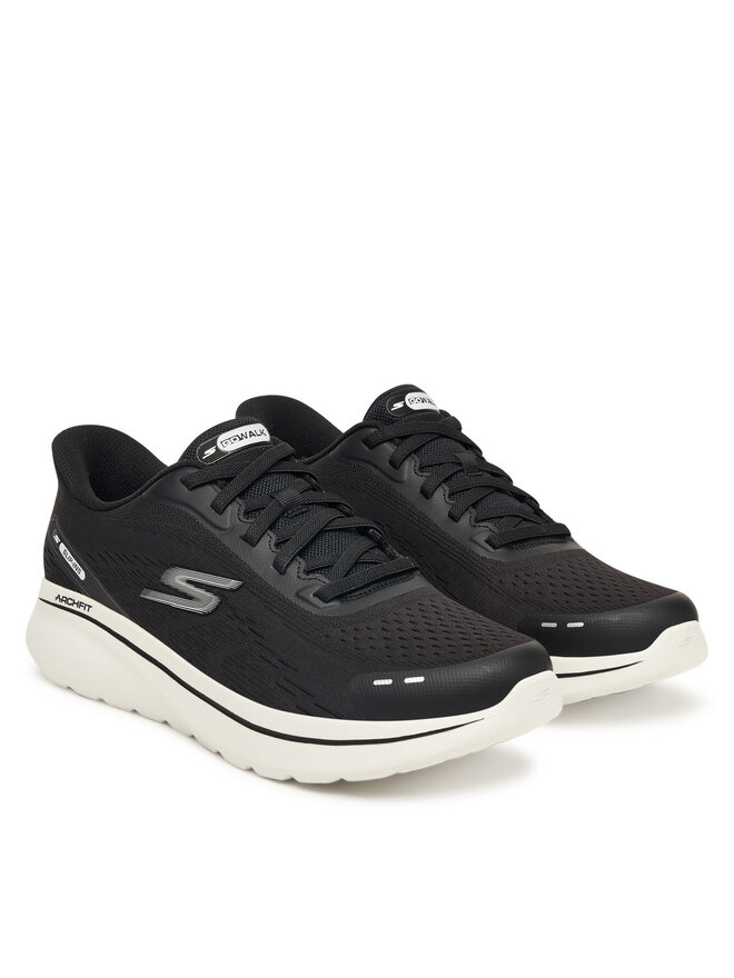 Skechers Sneakers Skechers Go Walk Arch Fit N-Joy 217075 BKW Schwarz