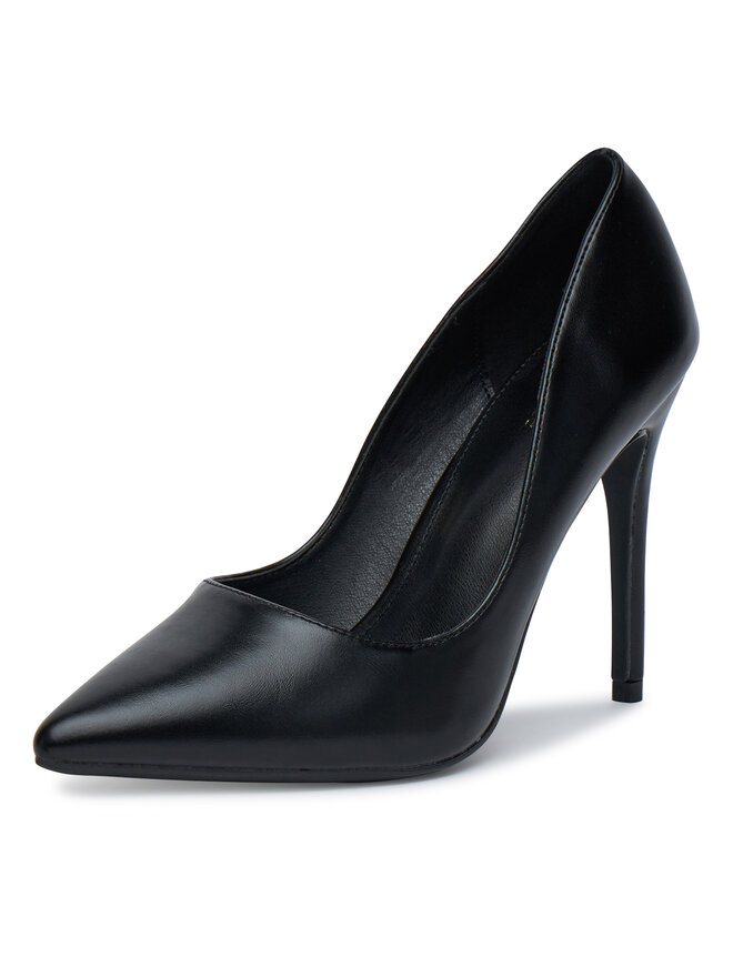 DeeZee Pantofi cu toc subțire DeeZee AJ-8Z188-4 Negru