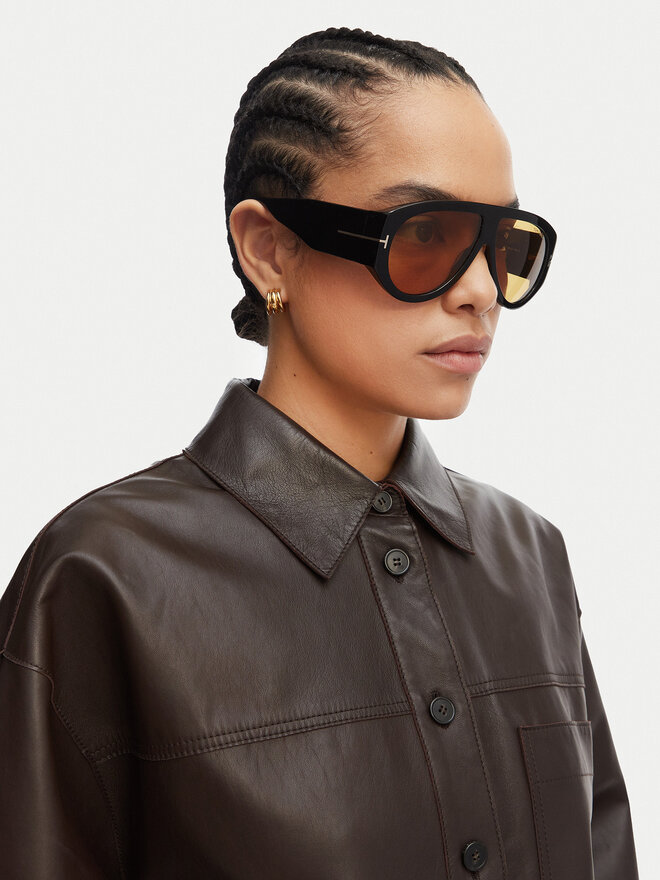 Tom Ford Sonnenbrillen Tom Ford Bronson FT1044 Schwarz