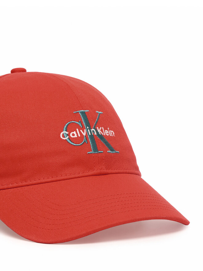 Calvin Klein Cap Calvin Klein Monologo Embroidery Baseball Cap LV04G5004G Orange