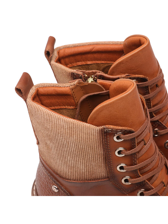 Pikolinos Μποτάκια Pikolinos W8J-8966C1 Καφέ