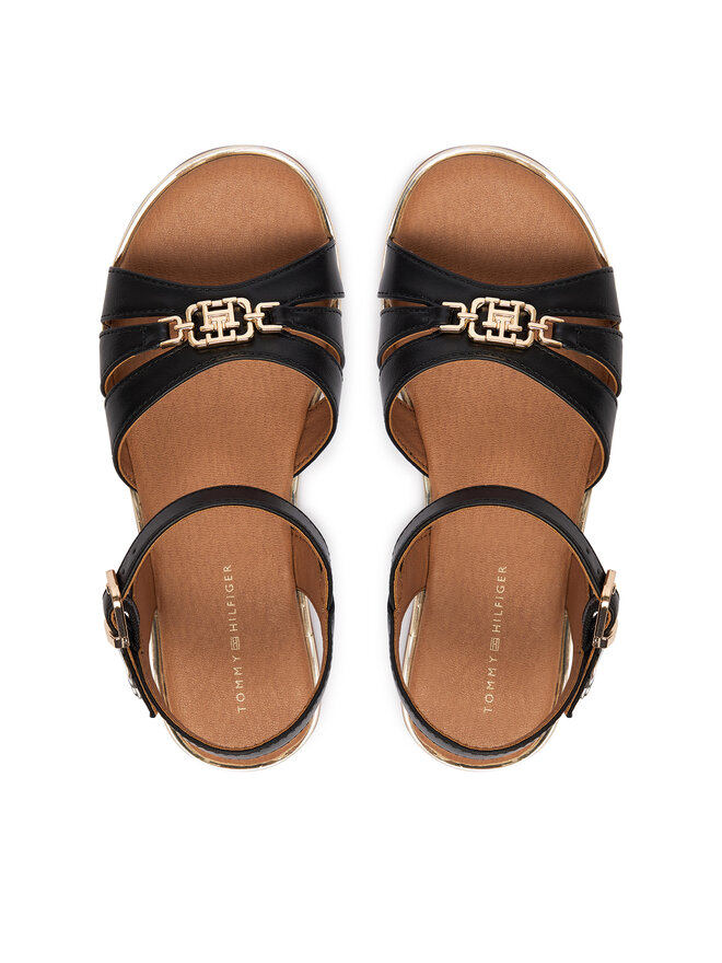 Tommy Hilfiger Sandalen Tommy Hilfiger T3A2-34280-0326 M Schwarz