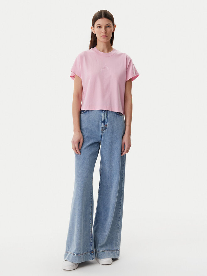 adidas adidas Camiseta ALL SZN JD0187 Rosa Regular Fit