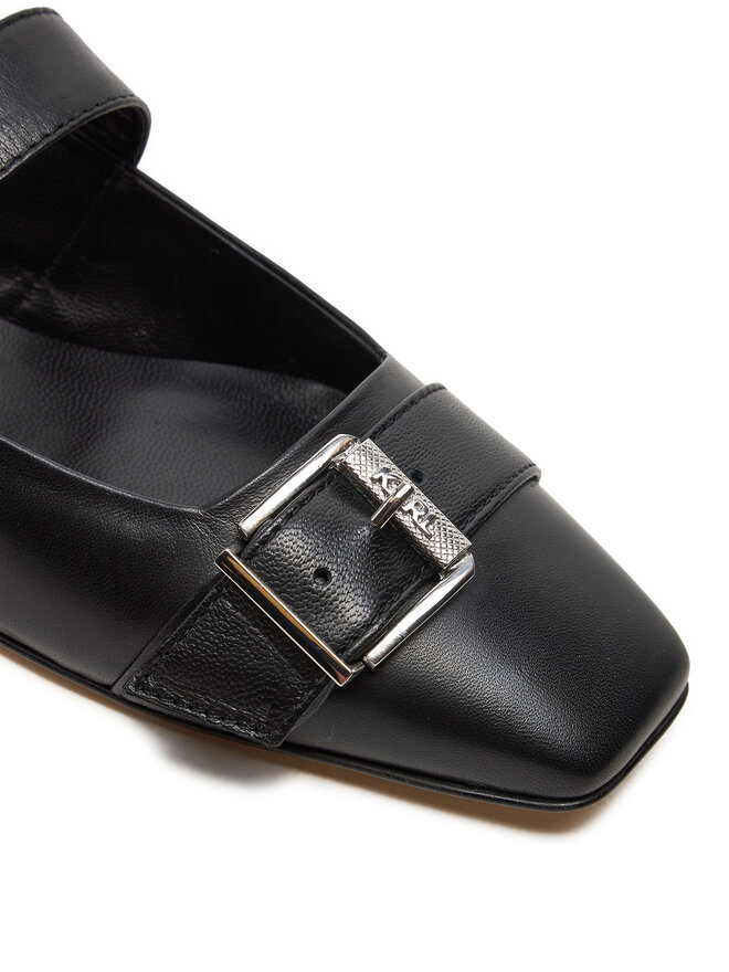 KARL LAGERFELD Балетки KARL LAGERFELD Konnie KL40186 Чорний