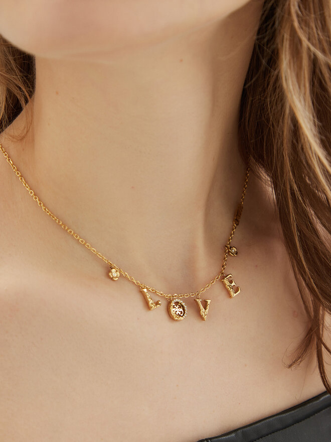 Guess Kaklarota Guess JUBN05 032JW Zelta