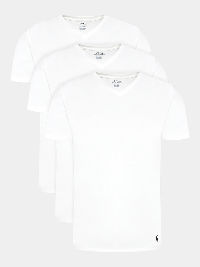 Polo Ralph Lauren Polo Ralph Lauren 3er-Set T-Shirts 714936903001 Weiß Slim Fit