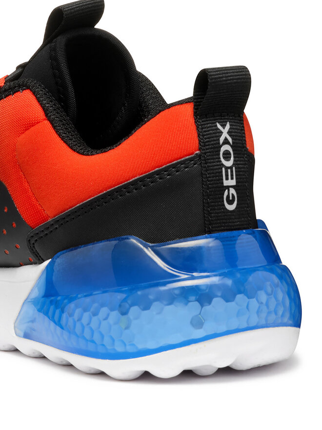 Geox Sneakersy Geox J Activart Illuminus J45LYA 02A9J C9B7S D Černá