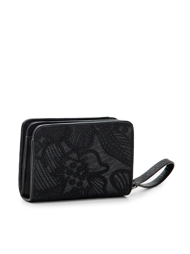 Portafoglio piccolo da donna Desigual 24SAYP19 Nero escarpe