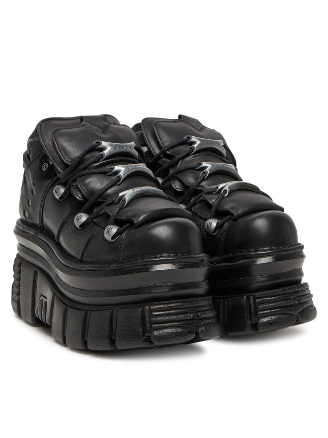 NEW ROCK Sneakersy NEW ROCK M-106-C178 Čierna