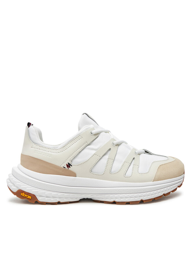 Tommy Hilfiger Sneakers Tommy Hilfiger Tech Runner Craft Vibram FM0FM05133 Écru