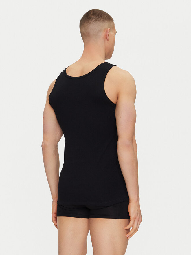 Resteröds Resteröds Набір 2 майок 7027 1 Чорний Slim Fit
