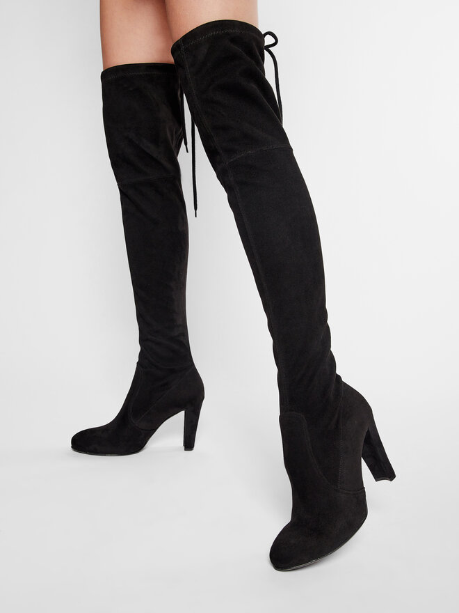 R.Polański Overknees R.Polański 0761 Schwarz