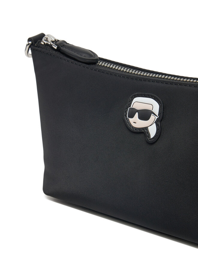 KARL LAGERFELD Ročna torba KARL LAGERFELD A1W32039 Črna