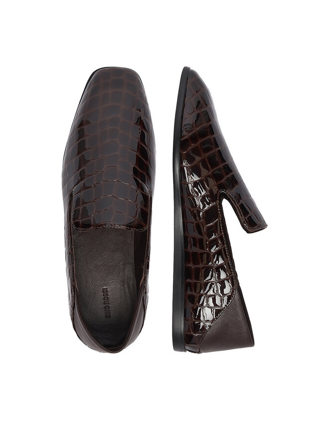 GINO ROSSI Slipper GINO ROSSI EO-LT2605-1 Dunkelbraun