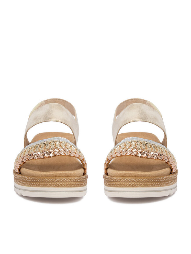 Remonte Sandalen Remonte CEO-D0Q56-90 Goldfarben