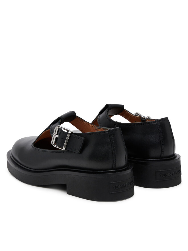 Tommy Jeans Półbuty Tommy Jeans Tjw T-Bar Mary Jane EN0EN02837 Czarny