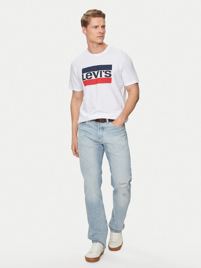 Levi's® Levi's® Póló Sportswear Logo Graphic 39636-0000 Fehér Regular Fit