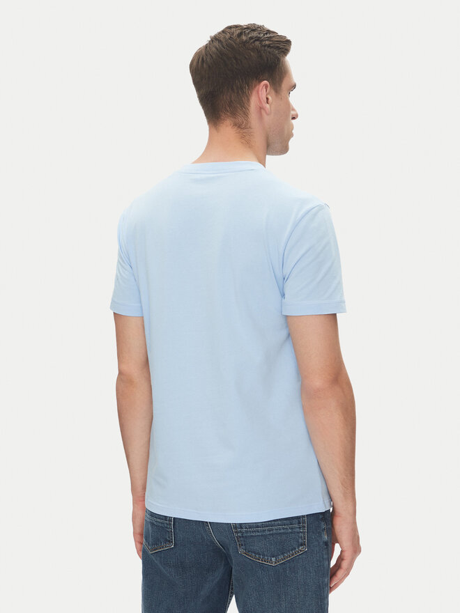 Tommy Hilfiger Tommy Hilfiger Marškinėliai UM0UM03362 Žydra Regular Fit