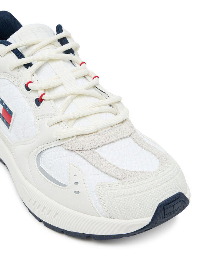 Tommy Jeans Снікерcи Tommy Jeans Tjm Runner EM0EM01581 Écru