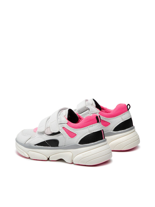 Geox Snīkeri Geox J Lunare G. E J02BGE 0BC14 C0563 M Balts