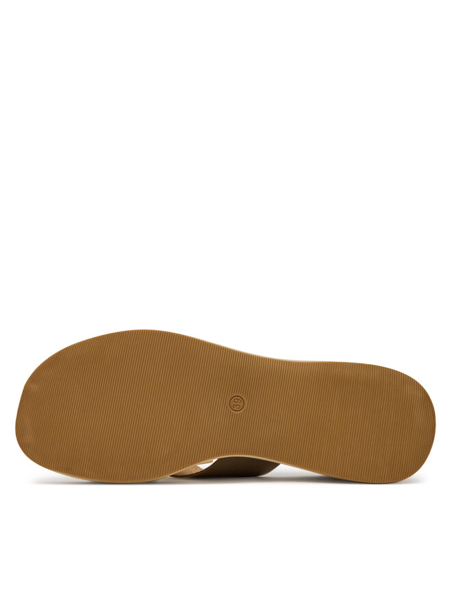 DeeZee Klapki DeeZee F22067-4 Beżowy