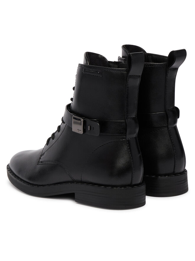 Tamaris Schnürschuhe Tamaris 1-25108-47 Schwarz