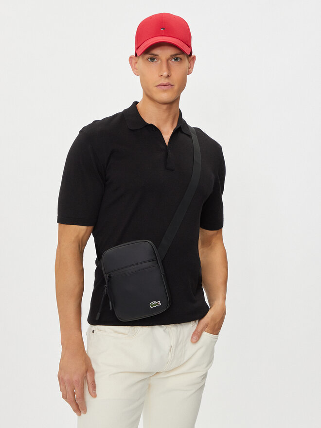 Lacoste Плоска сумка Lacoste NH3307LV Чорний