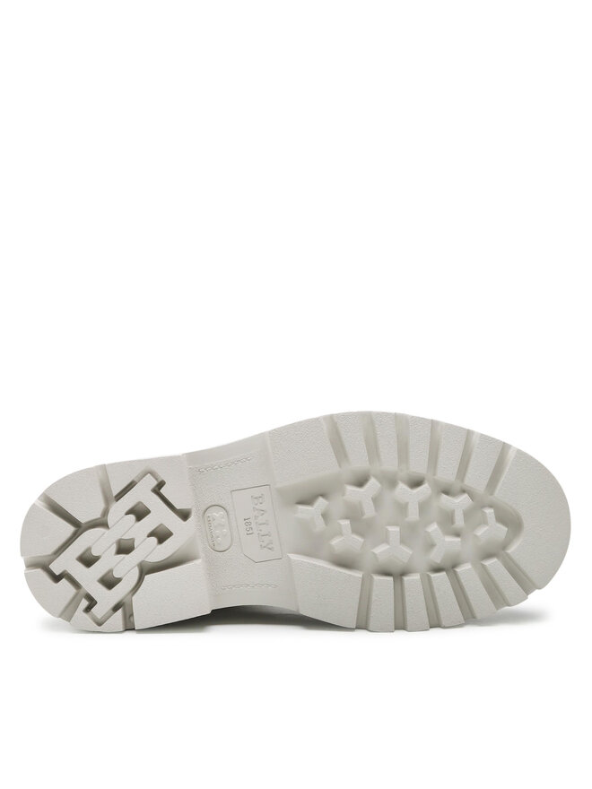 Bally Schnürstiefeletten Bally Gioele Flat 6301558 Weiß