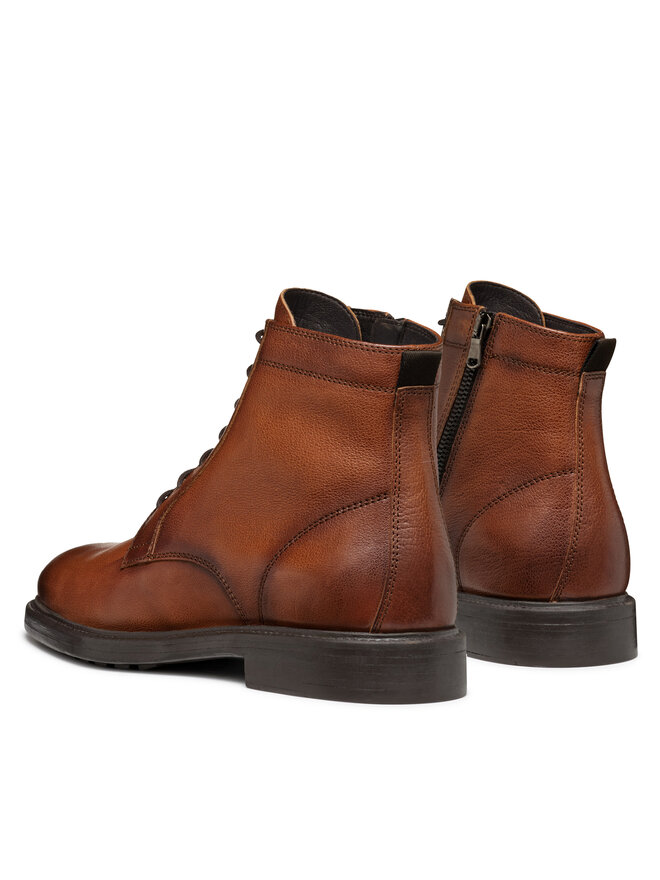 Geox Schnürschuhe Geox U Tiberio U46G5D 000JD C6001 Braun
