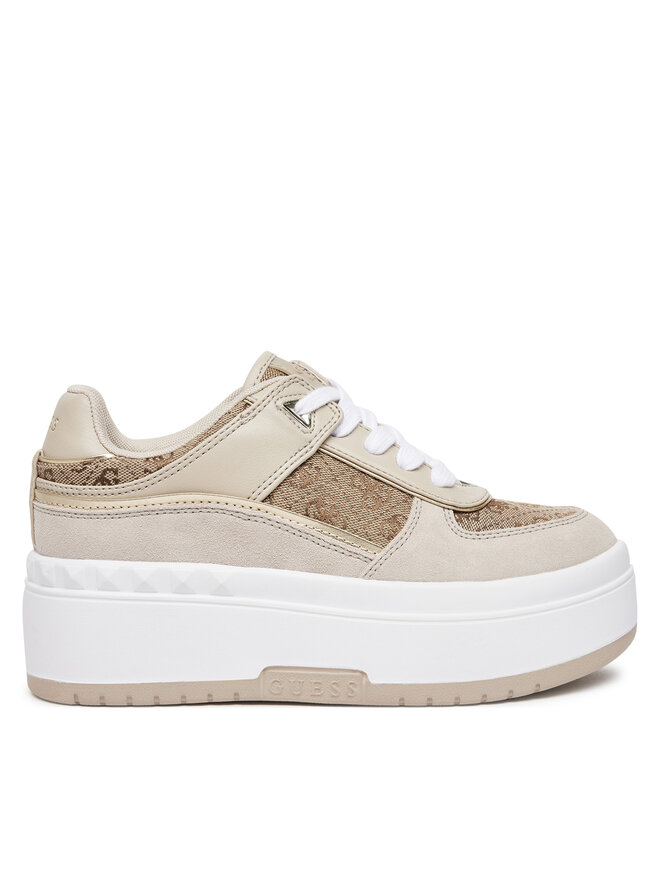 Guess Sneakersy Guess FLPR2D FAL12 Beżowy