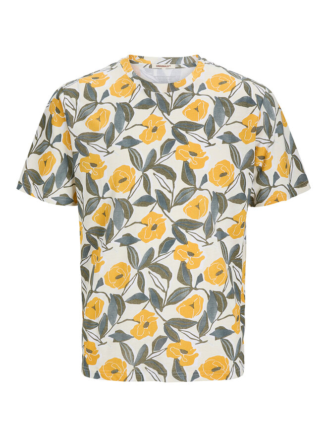 Jack&Jones Jack&Jones Marškinėliai Almeria 12276912 Smėlio Regular Fit