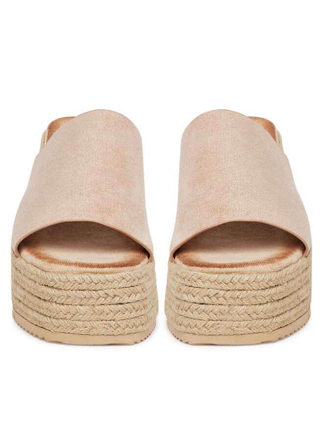 DeeZee Klapki DeeZee LE601-113 Beżowy