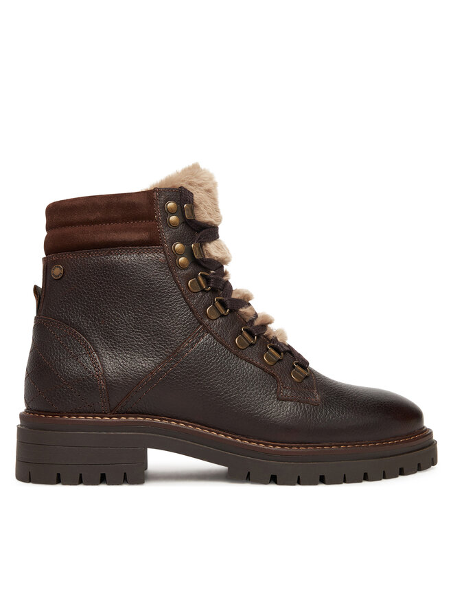 Barbour Schnürstiefeletten Barbour Bambburgh LFO0770BR96 Braun