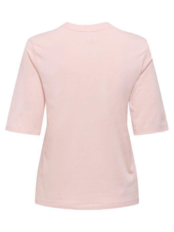 ONLY ONLY Marškinėliai Phoebe 15351369 Rožinė Regular Fit
