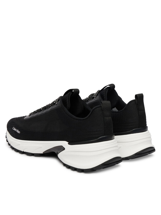 Calvin Klein Sneakers Calvin Klein Hike Runner Laceup Knit HM0HM02151 Schwarz