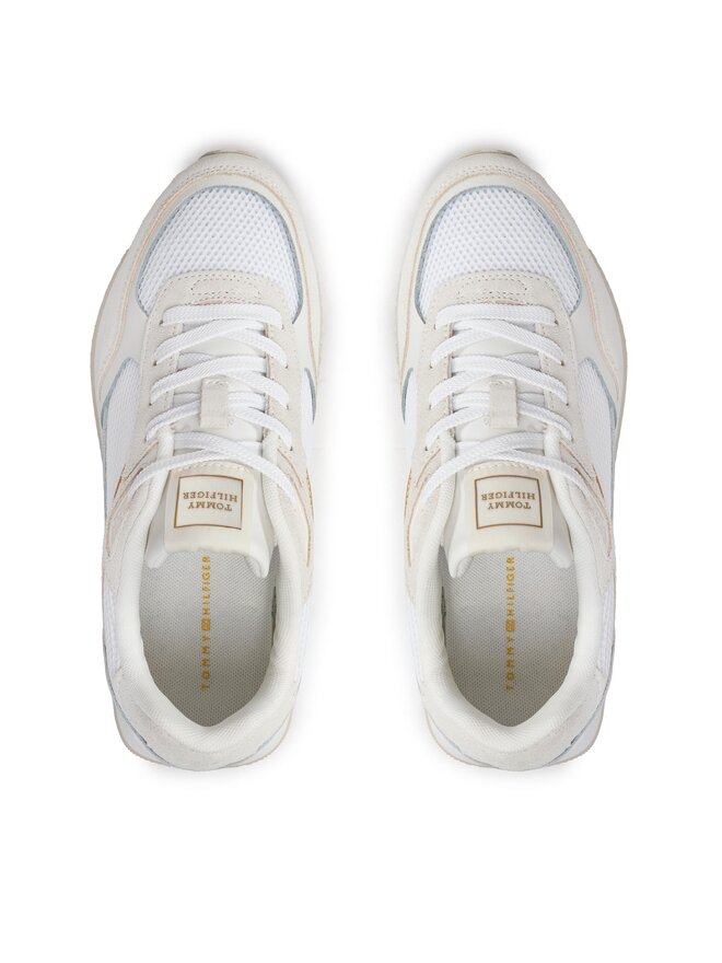 Tommy Hilfiger Сникърси Tommy Hilfiger Essential Elevated Runner FW0FW07700 Бял