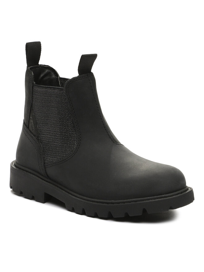 Geox Škornji Geox J Shaylax Girl J36EXB 00045 C9999 S Črna