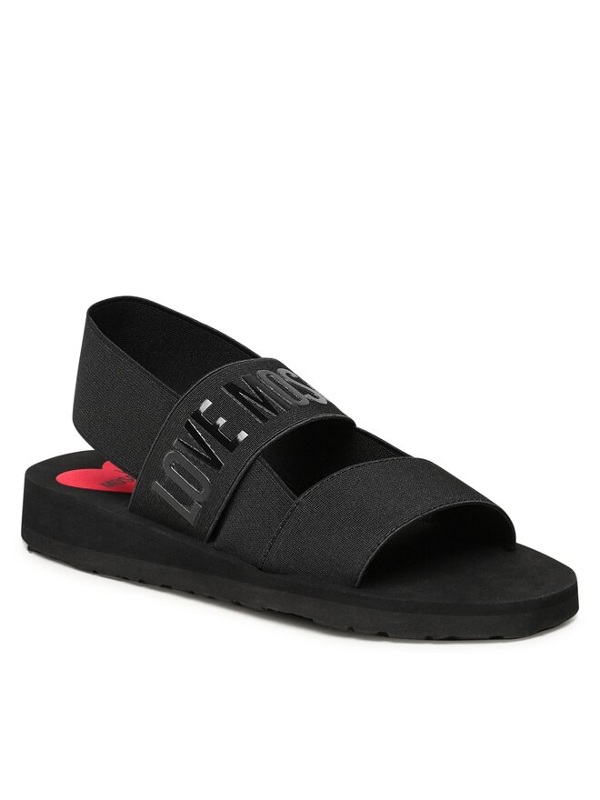 Sandales LOVE MOSCHINO JA16033G0GJN7000 Noir chaussures