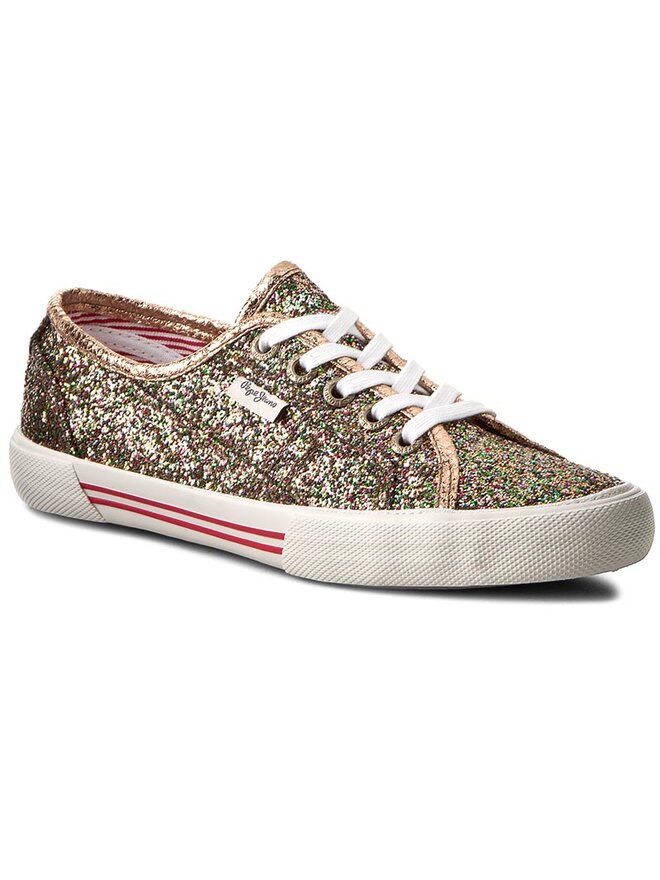 Pepe Jeans Teniși Pepe Jeans Aberlady Flash PLS30505 Auriu