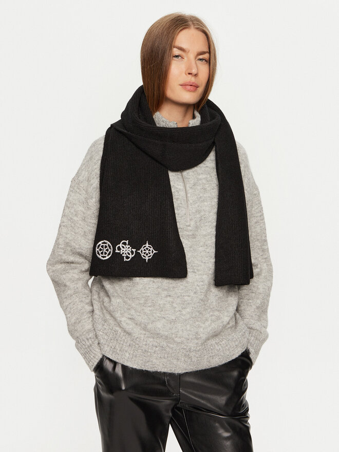 Guess Зимен шал Guess AW5178 POL03 Черен