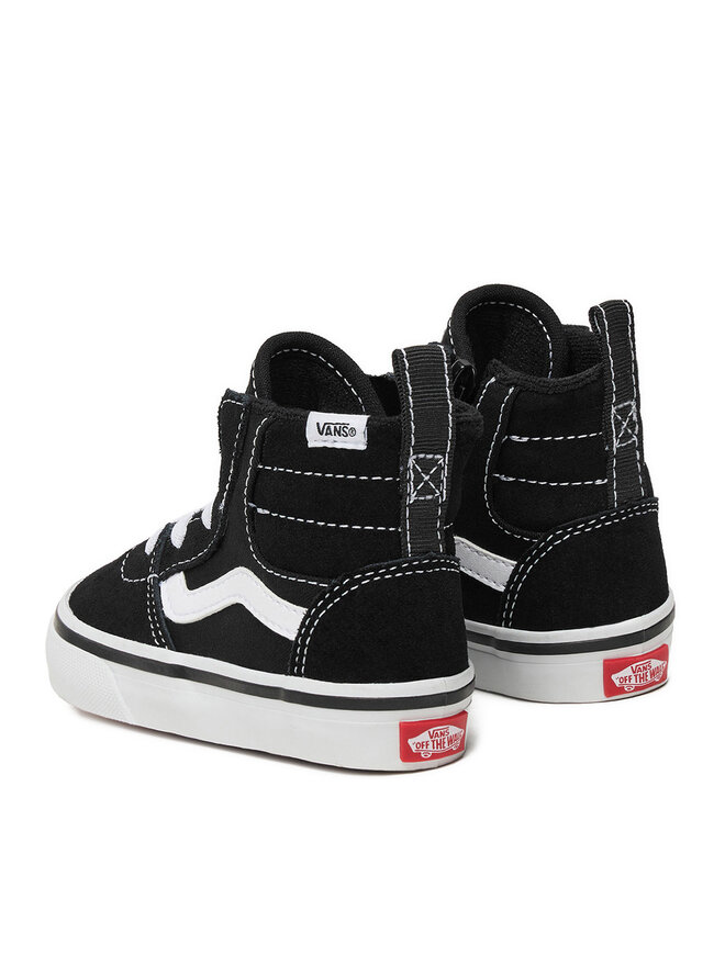 Vans Tenisice Vans C-ASHWOOD HI DECON SIDE ZIP VN000DBTBA2 Crna