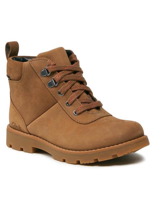 Clarks Botines planos Clarks Heath Go Gtx Gore-Tex 261626797 Marrón