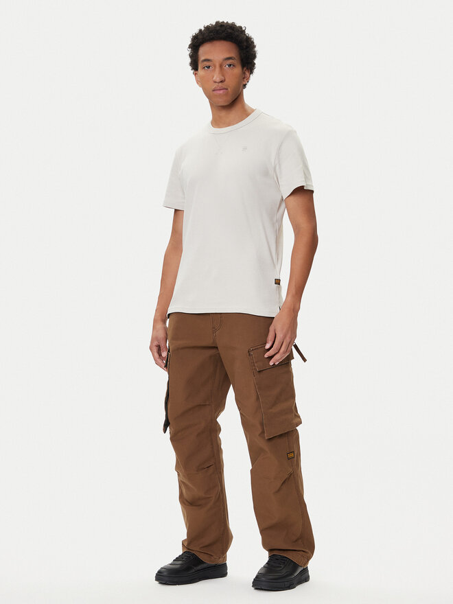 G-Star Raw G-Star Raw Camiseta Nifous D24449-D976 Écru Regular Fit