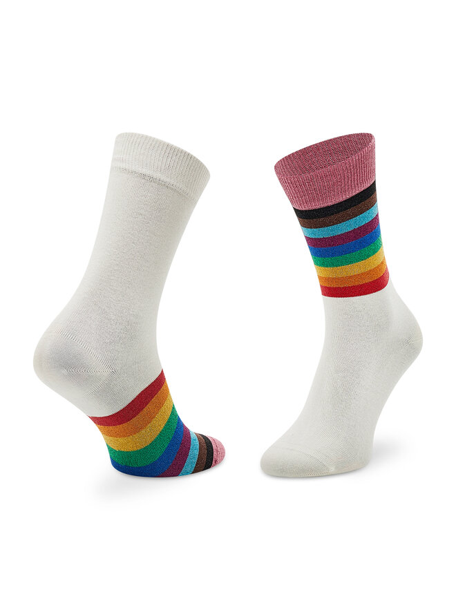 Happy Socks Klasické ponožky Unisex Happy Socks PRR01-1300 Bílá