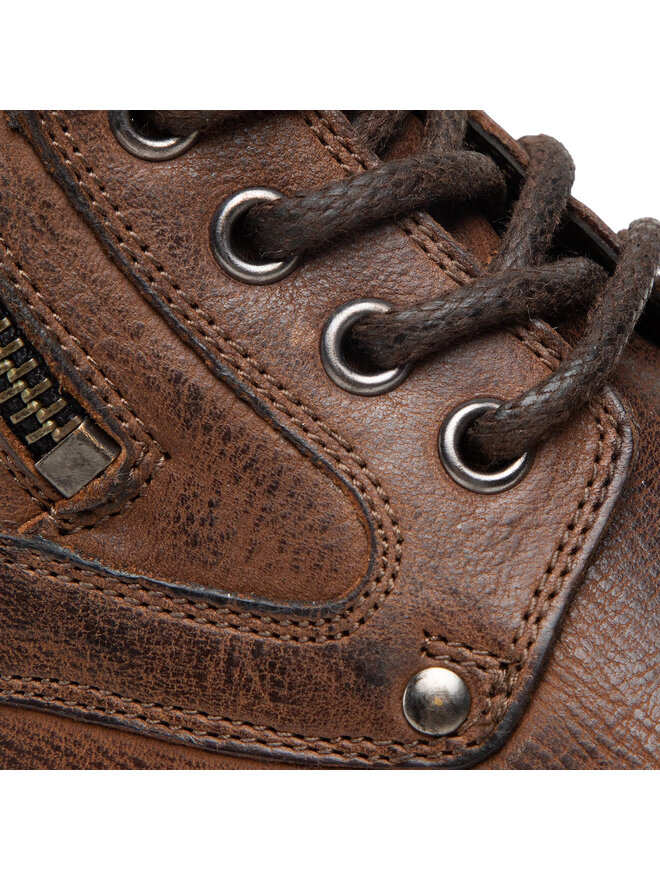 Pepe Jeans Schnürstiefeletten Pepe Jeans Melting High PMS50206 Braun