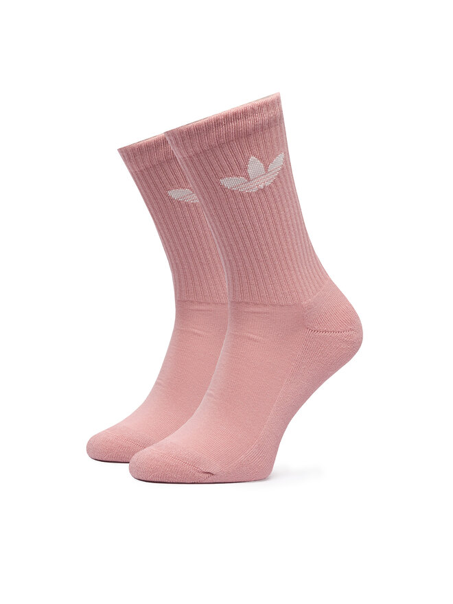 adidas Довгі шкарпетки adidas Trefoil Cushion KZ4010 Кольоровий