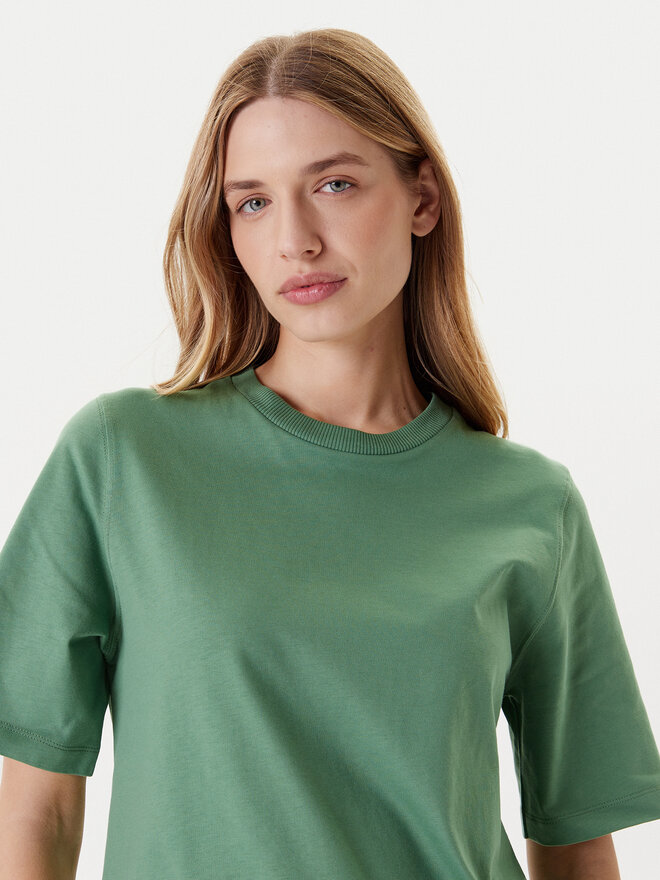 United Colors Of Benetton United Colors Of Benetton Marškinėliai 3BL0E17G5 Žalia Relaxed Fit