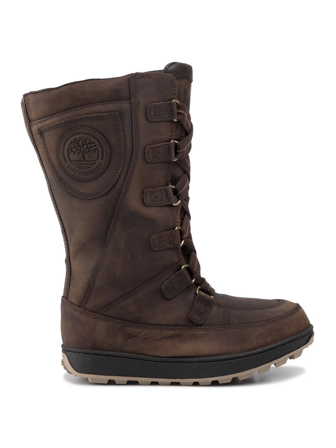 Stivali da neve Timberland Mukluk 8 in Waterproof Boot TB076916214 Marrone escarpe